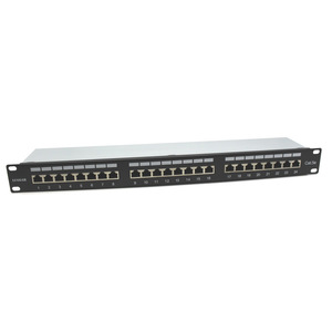 Luggar Patch Panel CAT5e 24Ports STP