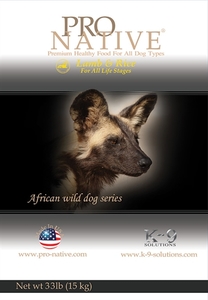 פרונייטיב בוגר כבש ואורז 15 ק"ג \ Pro Native Puppy Lamb & Rice