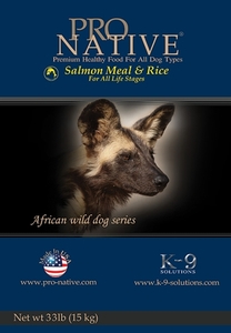 פרונייטיב בוגר סלמון ואורז 15 ק"ג \ Pro Native Salmon & Rice