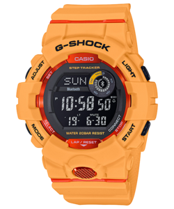 CASIO GBD-800-4 שעון חדש מתחבר לבלוטוס עם מד צעדים