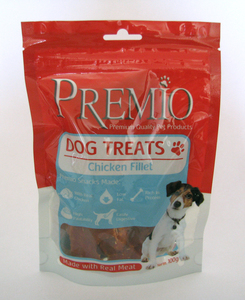 חטיף פרמיו פילה עוף, 100 גרם
