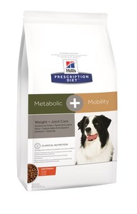 הילס מטבוליק+מוביליטי לכלב 12 ק"ג הילס פרסקריפשן דיאט