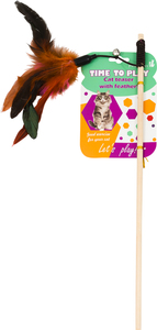 צעצוע מקל נוצות לחתול