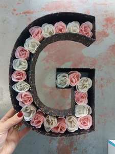 קופסאות מעוצבות למילוי בצורת אותיות באנגלית גימיק מתנות