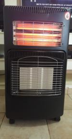 תנור חימום גז משולב חשמל 