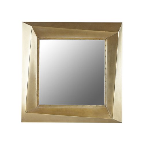 מראה מרובעת 61x61 - זהב 