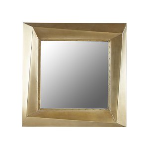 מראה מרובעת 61x61 - זהב 