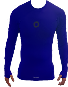 Elite חולצה טרמית ארוכה (כחול)
