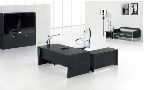 דגם 2018 מערכת מנהלים שחור או לבן עור