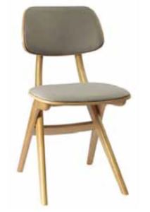 בני כסא מסעדה מעץ - ריפוד מושב +גב - הזמנה לפי פרוייקט מיליון כסאות