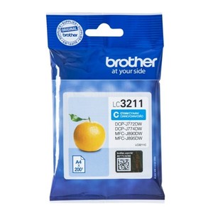 ראש דיו שחור מקורי Brother LC3211BK 