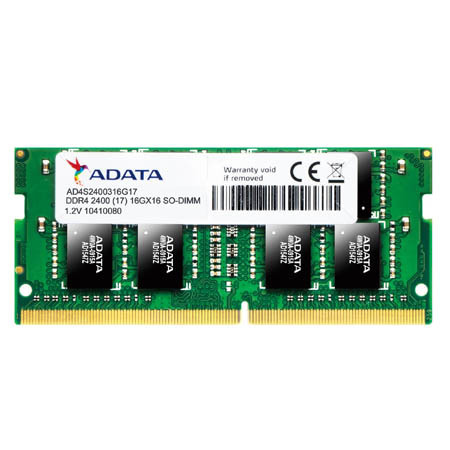 ADATA DDR4 SO-DIMM 16GB 2666 AD4S2666316G19-R