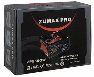 ספק כח ZUMAX PRO 550W