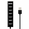 UNITEK Y-2160BK USB 2.0 7-Port HUB - Black