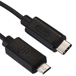 USB2.0 Type-C (M) to Micro USB (M) Cable Y-C473BK