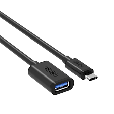 USB3.0 Type-C (M) to USB-A (F) Cable Y-C476BK