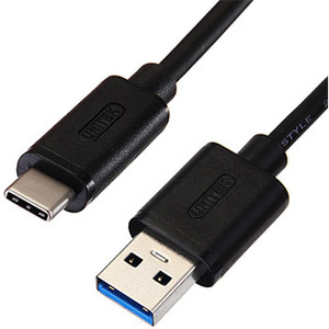  USB3.0 Type-C (M) to USB-A (M) Cable Y-C474BK