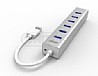 USB3.0 7-Port Aluminium Hub Y-3090