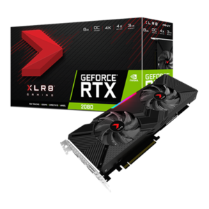 RTX™ 2080 8GB XLR8 Gaming Overclocked Edition Dual Fan