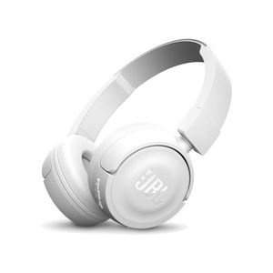 אוזניות קשת אלחוטיות JBL T450BT - לבן