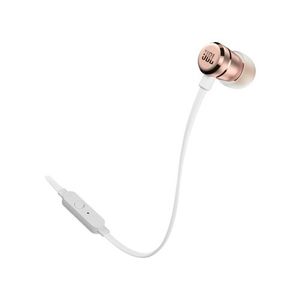 אוזניות IN EAR עם מיקרופון JBL T290 - ורוד מטאלי