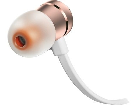 אוזניות IN EAR עם מיקרופון JBL T290 - ורוד מטאלי