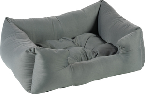 מיטה כותנה לכלב במגוון גדלים-צבע אפור- פטסלנד