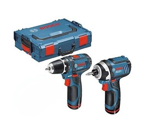 סט מברגות Bosch gsr+gdr 12V-105 דגם 15990.G4