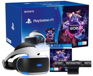 Playstation VR - מערכת מציאות מדומה כולל מצלמה ומשחק VR WORLDS! אחריות יבואן רשמי ישפאר