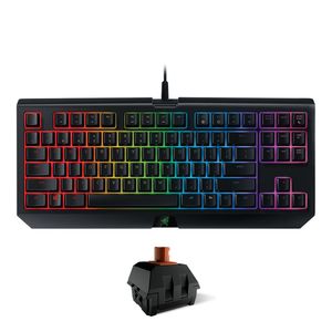 מקלדת גיימינג RAZER Blackwidow Tournament Ed. Chroma V2-Orange Switch