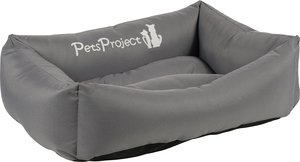 מיטה לכלב Pets Project חסינת מים במגוון גדלים-צבע אפור- פטסלנד