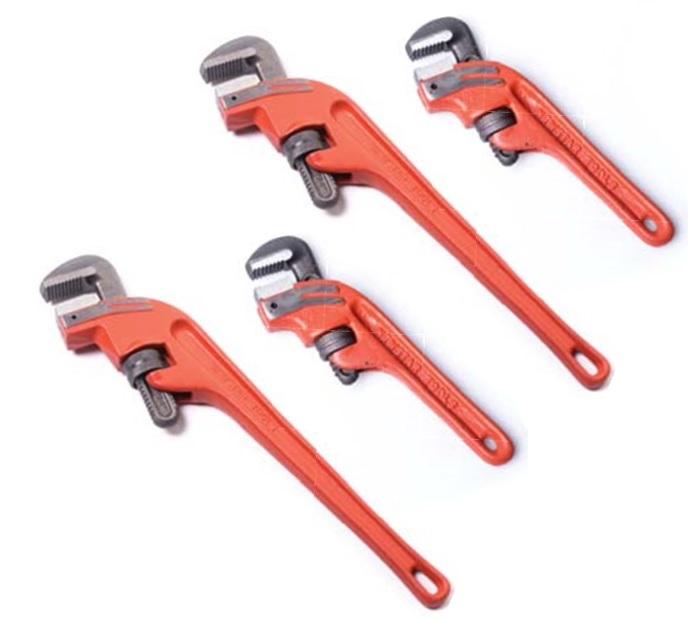 סט מפתח צינורות 4 יחידות ROHER