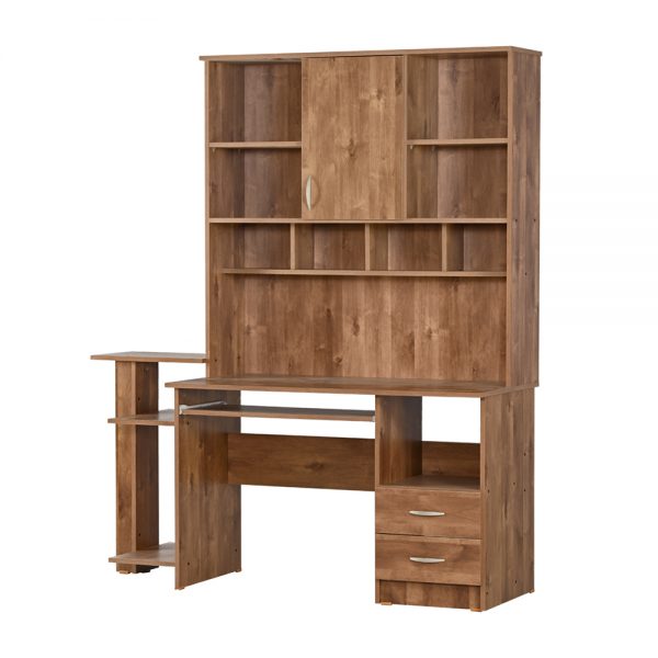 שולחן מחשב עם סיפריה דגם 220 רהיטי יראון