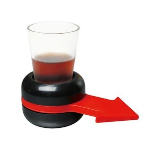 Shot Spinner - משחק 'סובב את השוט' עם סמן חץ מסתובב במבצע! גימיק מתנות