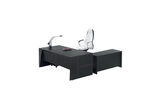 דגם 2018 מערכת מנהלים שחור או לבן עור מיליון כסאות