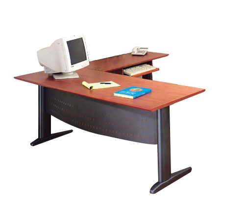 שולחן משרד/מחשב כולל שלוחה ומדף נשלף דגם אורלי 3005