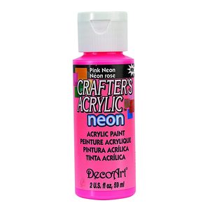 צבע אקריל קרפטר'ס נאון ורוד 59 מ"ל 6 יח'