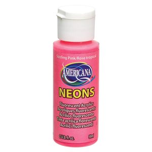 צבע נאון ורוד 59 מ"ל 6 יח' DHS33 DecoArt