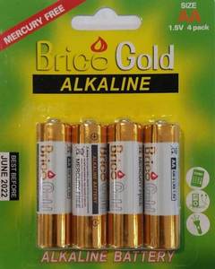 סוללות Brico Gold ALKALINE AA