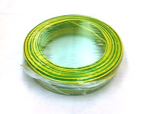 חוט קשיח 1.5 - צהוב-ירוק (חבילה 100מ')