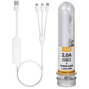 כבל טעינה הכולל מטען נייד