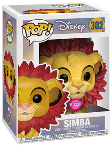 Funko Pop - Simba Flocked (Lion King) 302 בובת פופ אקסלוסיבי