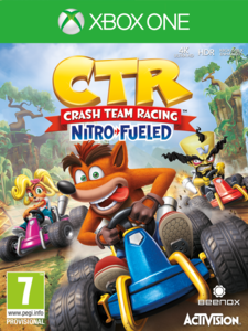 CTR Crash Team Racing: Nitro Fueled Xbox one אירופאי!