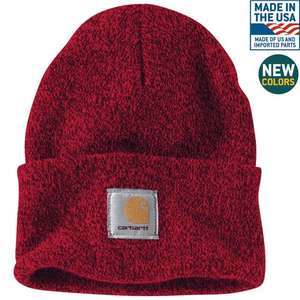 A18 כובע תצפית אקרילי אדום-נייבי ®Carhartt 