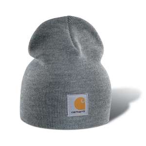 A205 כובע אקרילי סרוג צבע אפור מוברש ®Carhartt 