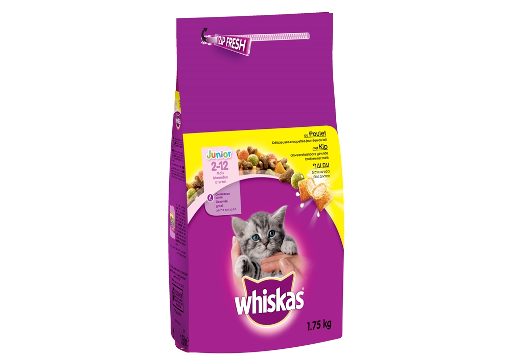 ויסקס מזון יבש לגורי חתולים עוף 1.75 ק"ג