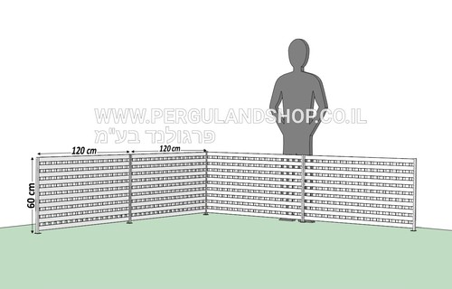 גדר ב 150 ש
