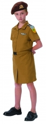 תחפושת חיילת חצאית - גולני 
