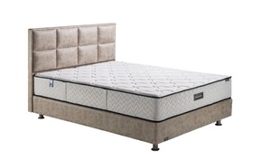 מיטה זוגית מרופדת - דגם טוסקנה