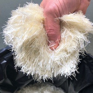 סיבים קצוצים 12 מ"מ לבטון